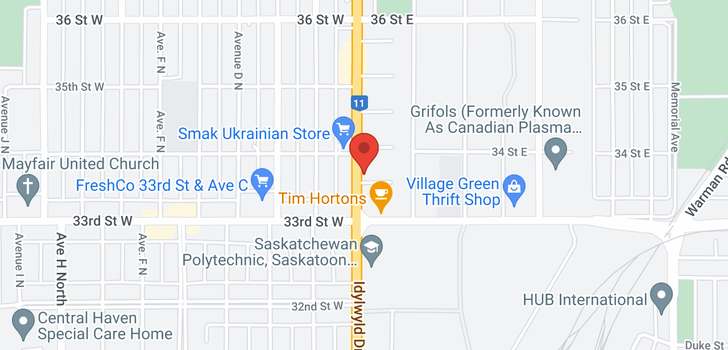 map of 1224 Idylwyld DR N
